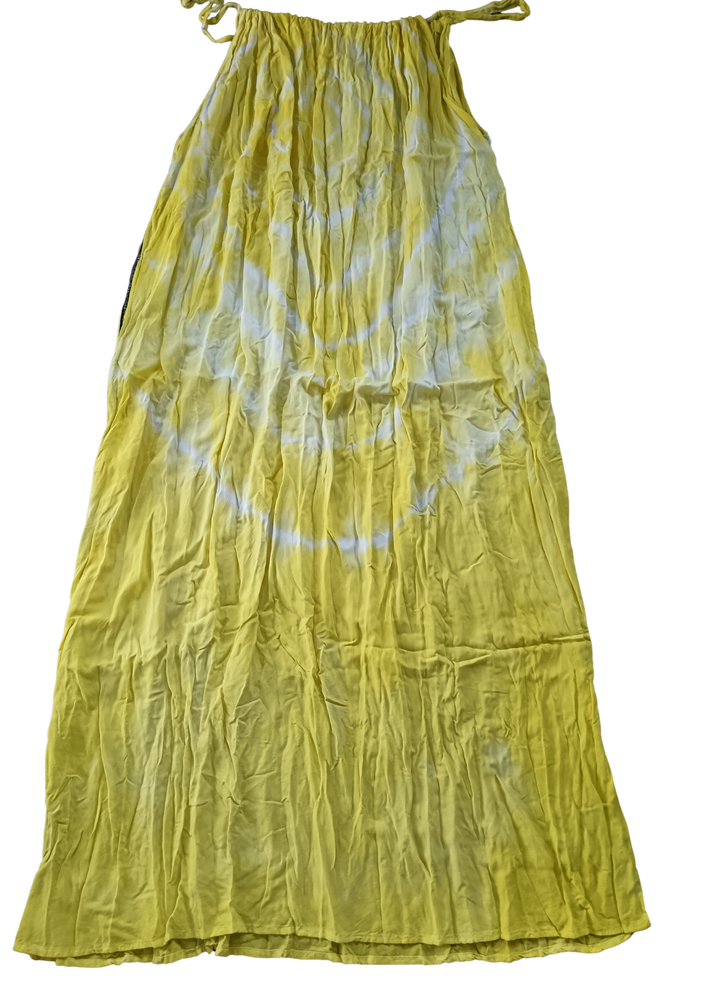 Yellow Tie Dyed Maxi Summer