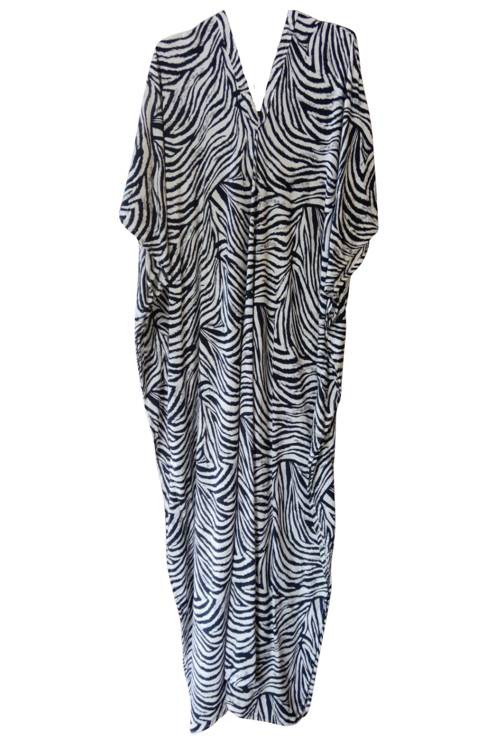 Black & White Printed Kaftan