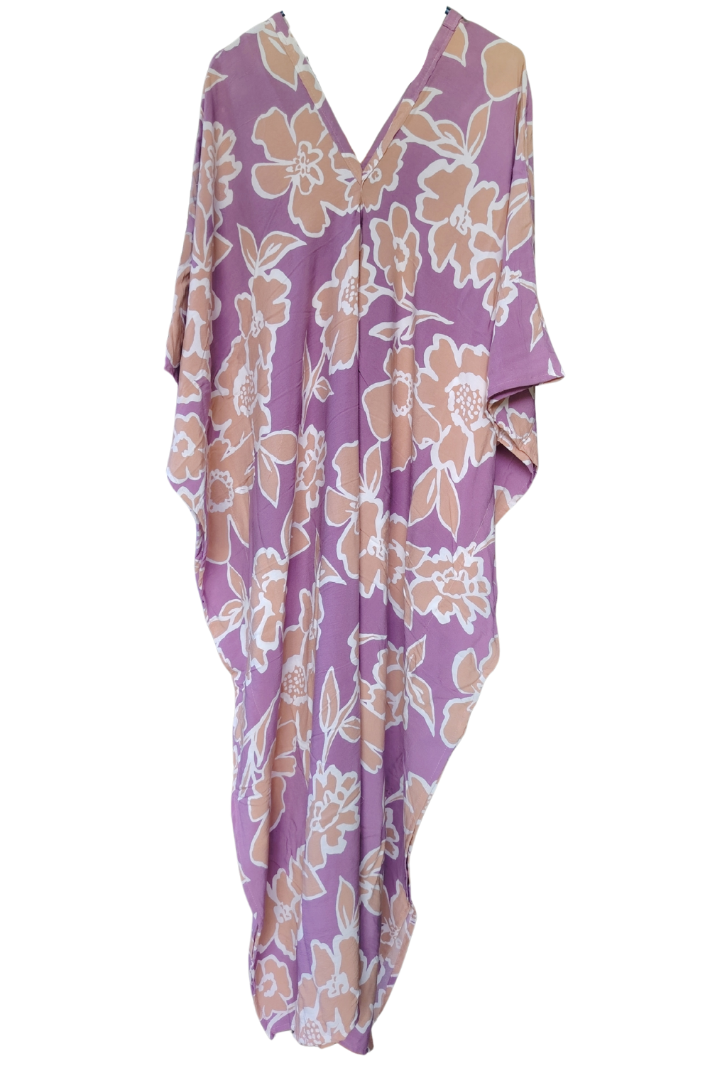 Dusty Pink Printed Kaftan