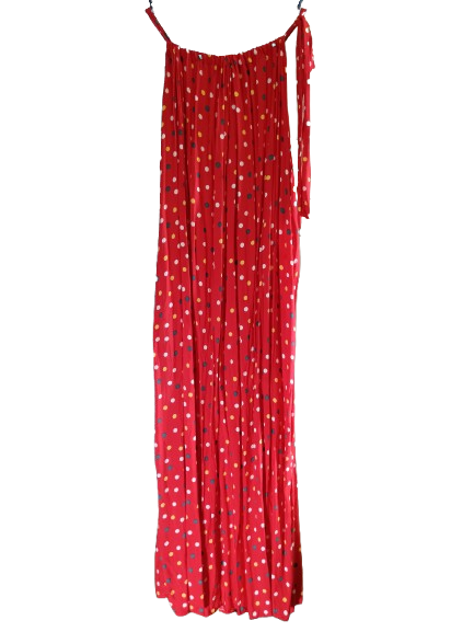 Red Maxi Summer Dress