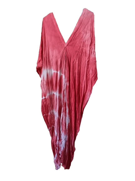 Protea Red Tie Dye Kaftan