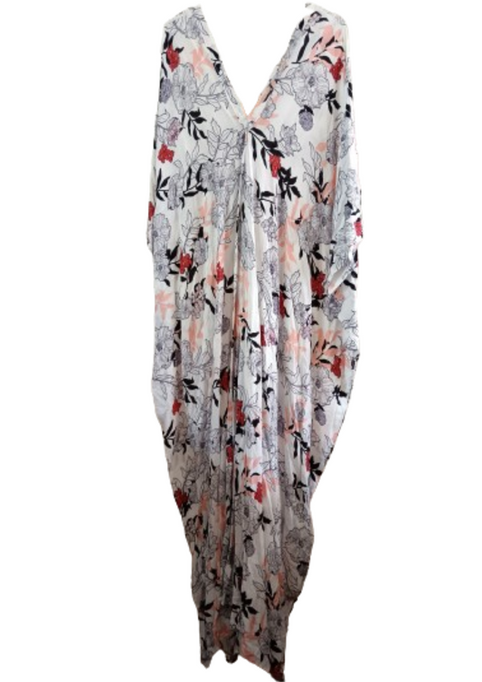 Floral Printed Kaftan