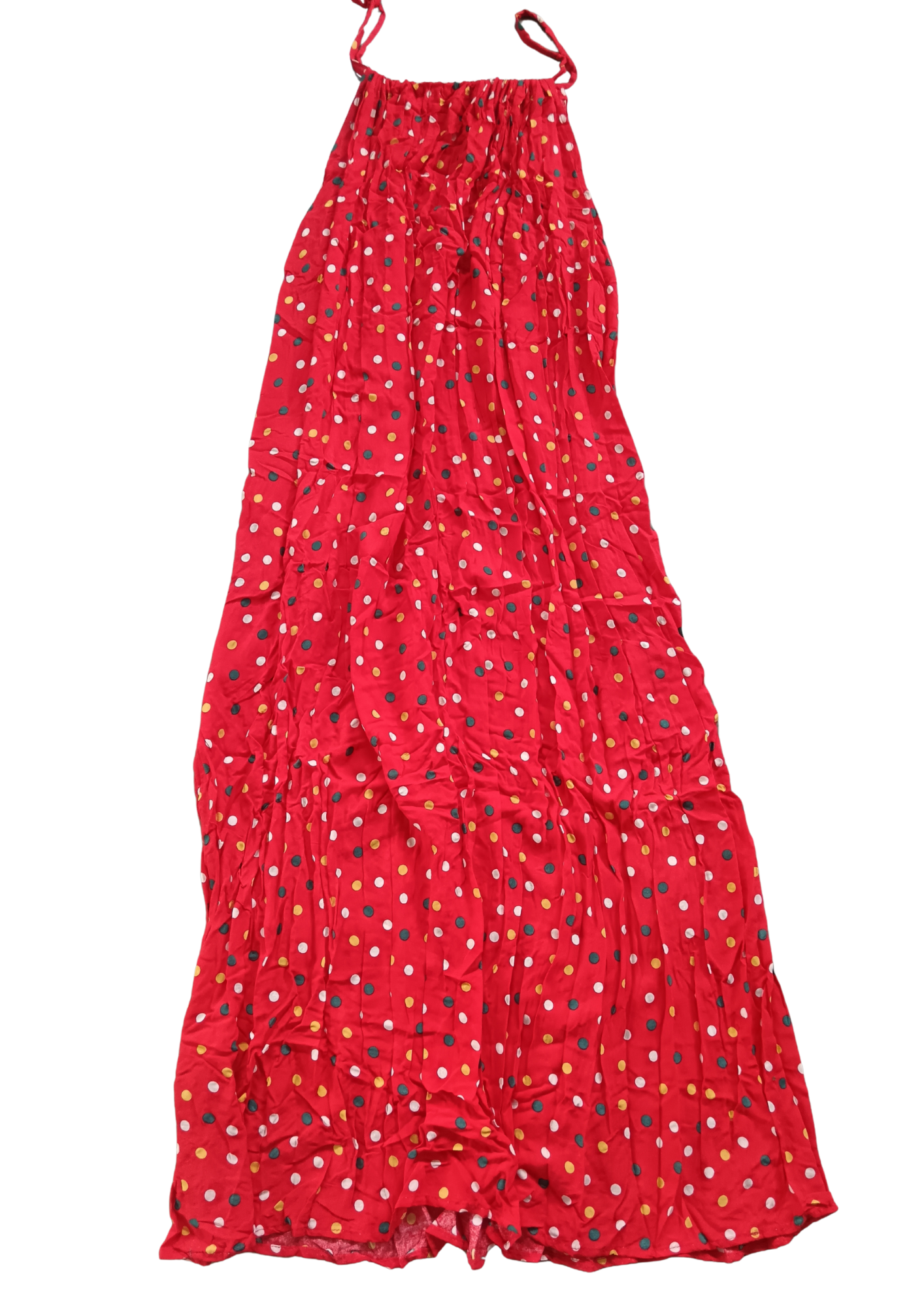 Red Maxi Summer Dress
