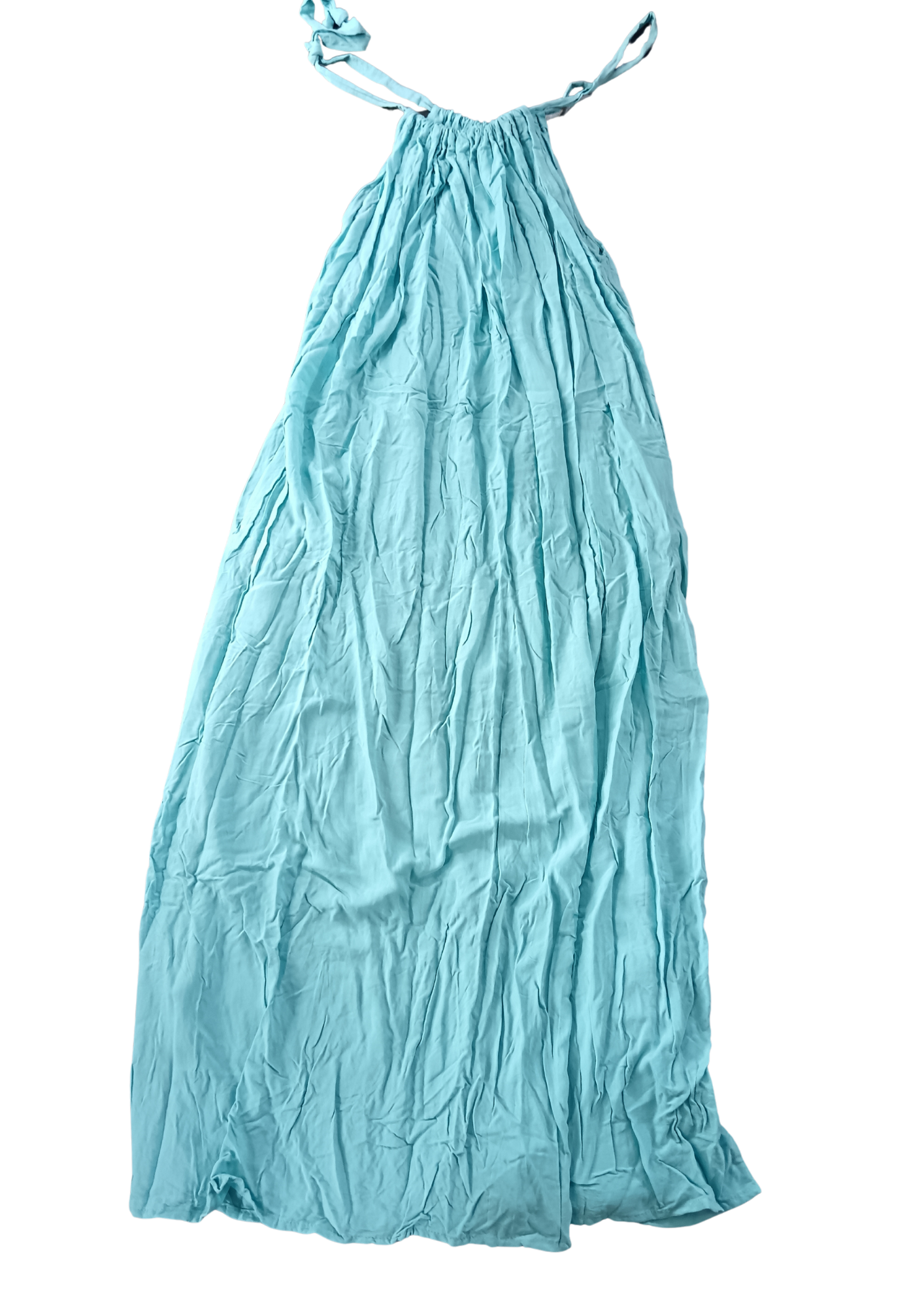 Pastel Blue Maxi Summer Dress